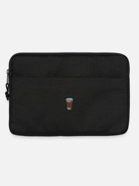 Embroidered coffee mug - Laptop bag 13" - black