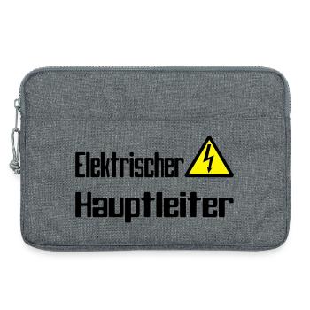 hauptleiter - Laptoptasche 13" - Grau meliert - Vorne
