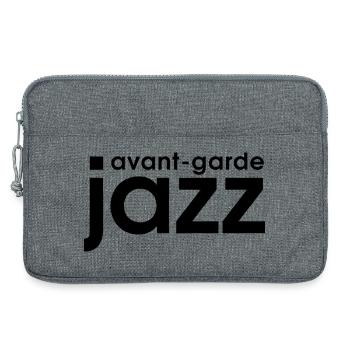 avantgarde jazz - Laptop bag 13" - heather grey - Front