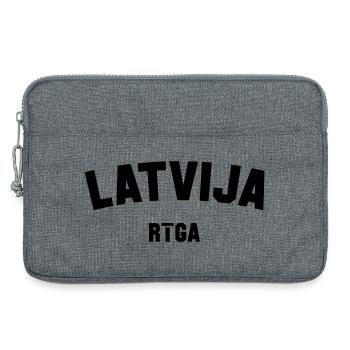RIGA Latvia Latvija Lettland - Laptoptasche 13" - Grau meliert - Vorne