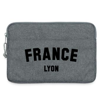 LYON, France, France - Laptop bag 13" - heather grey - Front