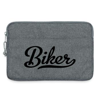 2541614 112658633 biker - Sacoche pour ordinateur portable 13 pouces - gris chiné - Devant