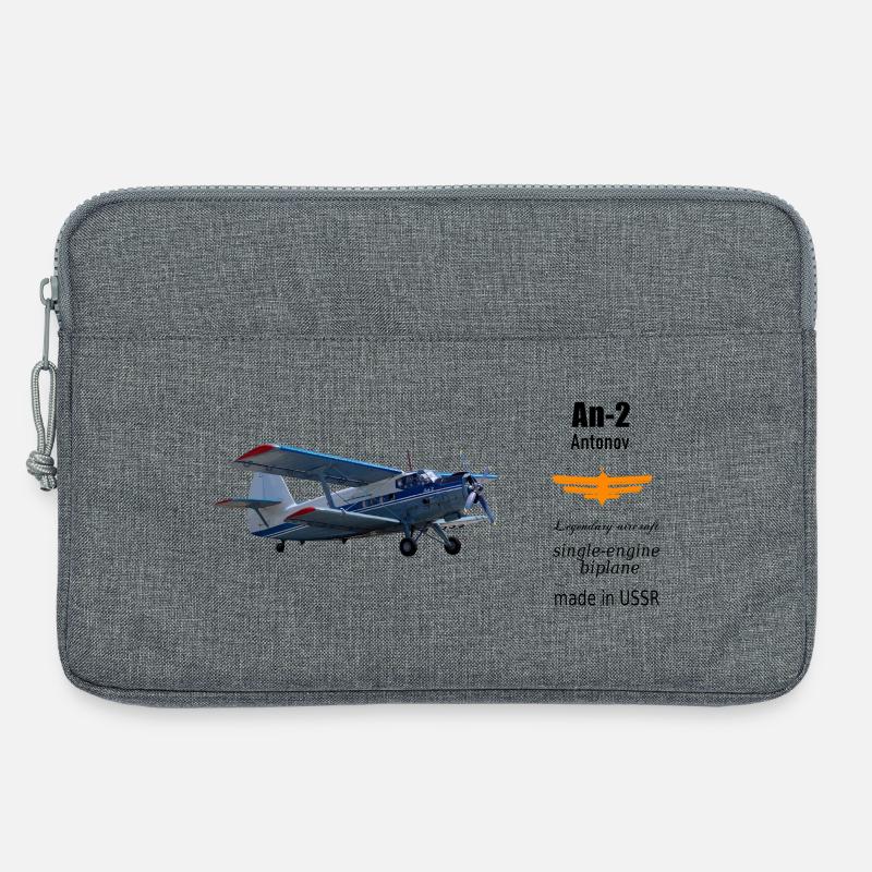 An-2 - Laptoptasche 13" - Grau meliert