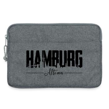 Hamburg Altona, City Shirt - Laptoptasche 13" - Grau meliert - Vorne
