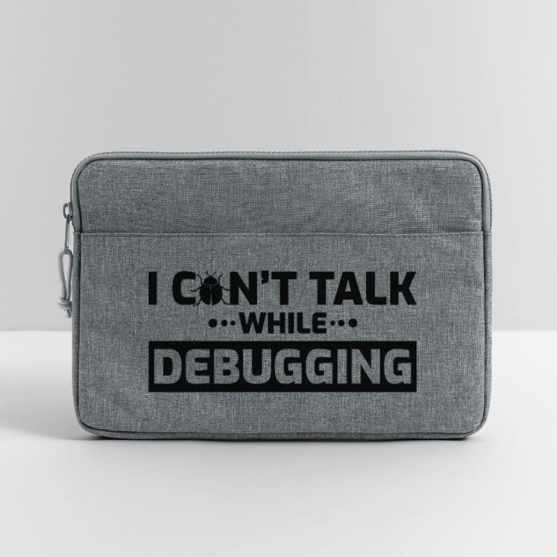 I can't speak while debugging Laptop bag 13"