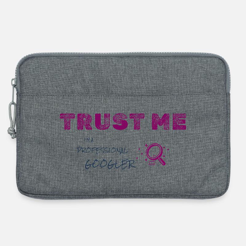 Googler Leben - Laptoptasche 13" - Grau meliert