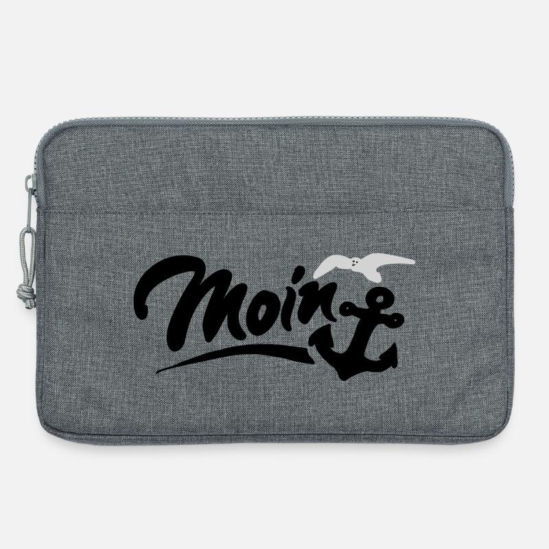 Moin - Laptoptasche 13" - Grau meliert