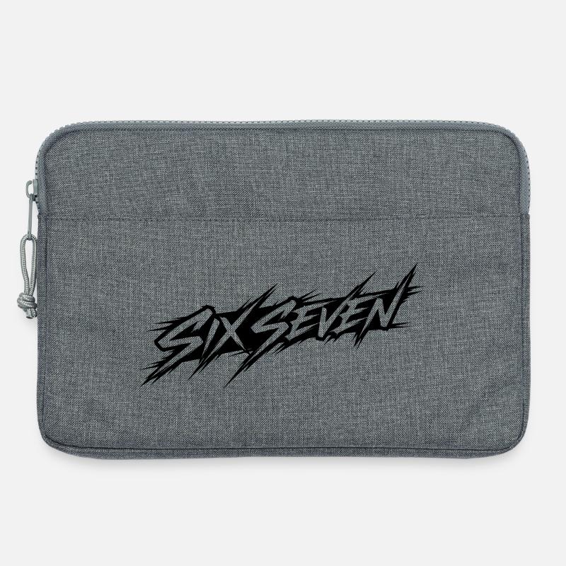 Six seven meme - Laptoptasche 13" - Grau meliert