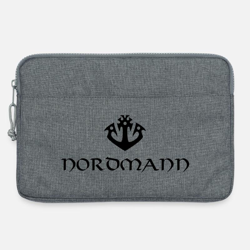 Anker Tribal Nordmann Vikinger - Laptoptasche 13" - Grau meliert