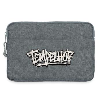 Tempelhof Berlin Graffiti Oldschool Hip Hop - Laptoptasche 13" - Grau meliert - Vorne