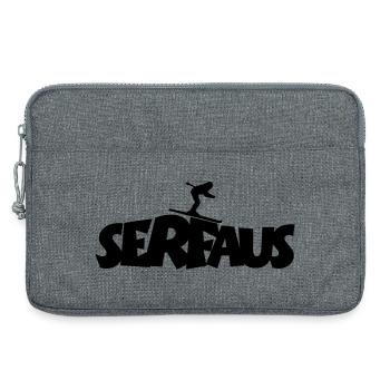 Serfaus Ski Skifahren Wintersport - Laptoptasche 13" - Grau meliert - Vorne