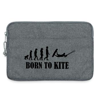 Kiteboard,Kiteboarder,Kite,Kiteboarding,Meer,Board - Laptoptasche 13" - Grau meliert - Vorne