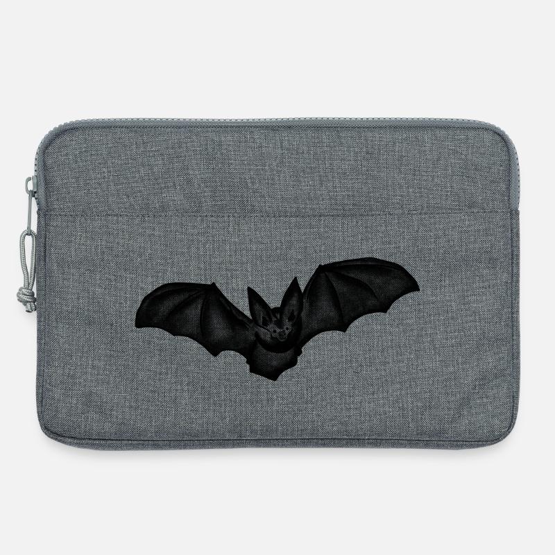 Fledermaus - Laptoptasche 13" - Grau meliert