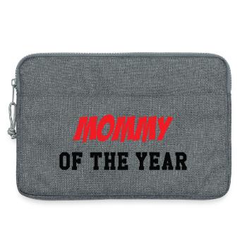 Mama des Jahres - Muttertag - Laptoptasche 13" - Grau meliert - Vorne