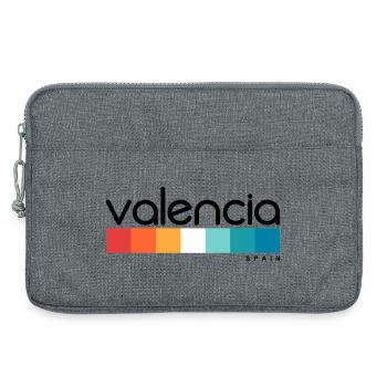 Valencia - Spain - Spain - España - Laptop bag 13" - heather grey - Front