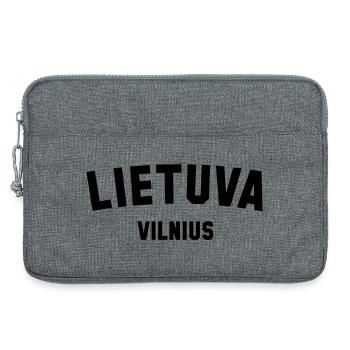 VILNIUS, Lietuva, Lithuania, Lithuania - Laptop bag 13" - heather grey - Front