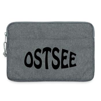 Baltic Sea - Laptop bag 13" - heather grey - Front