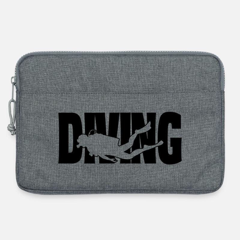 diving II - Laptoptasche 13" - Grau meliert