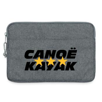 Canoë Kayak - Sacoche pour ordinateur portable 13 pouces - gris chiné - Devant