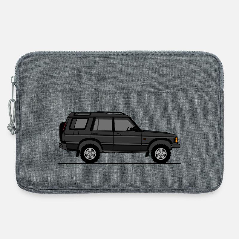 Discovery 2 Schwarz - Laptoptasche 13" - Grau meliert