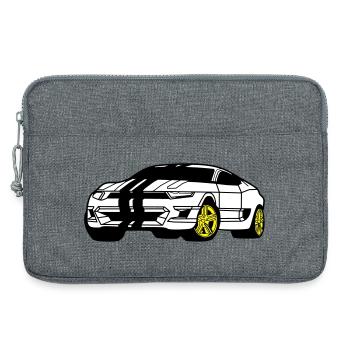 Sports Car - Sports Car - Coupé - Laptop bag 13" - heather grey - Front