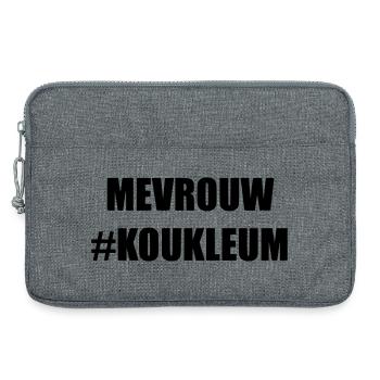 Frau koukleum Für Frauen, die kalt sind * - Laptoptasche 13" - Grau meliert - Vorne