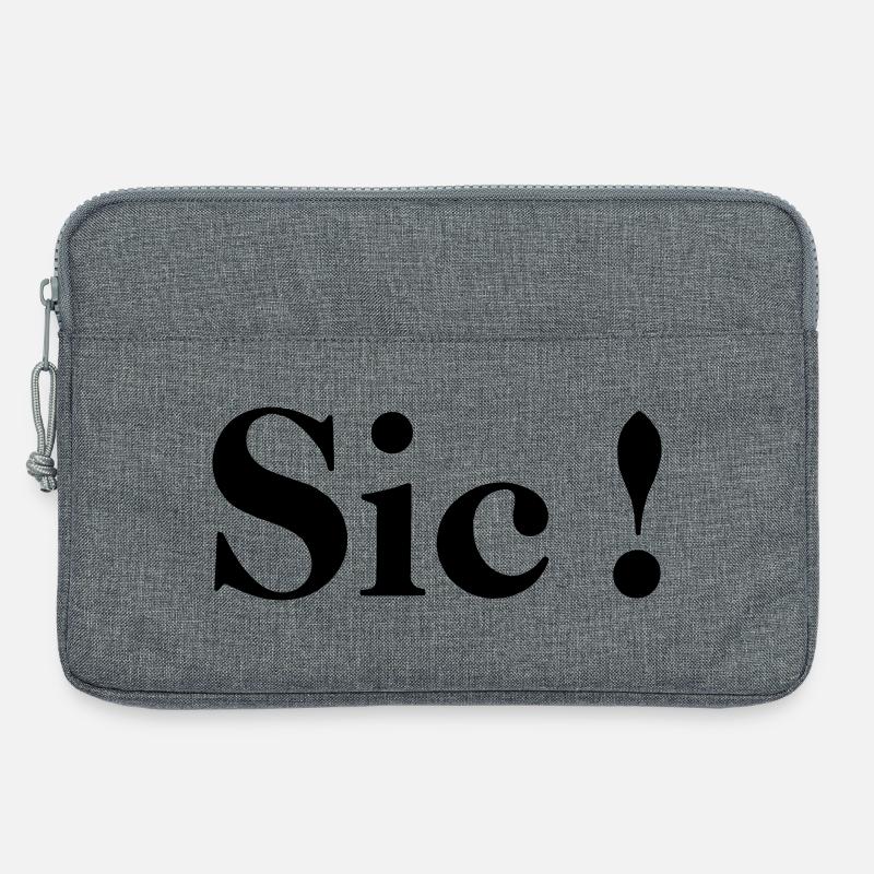 Sic! - Laptop bag 13" - heather grey