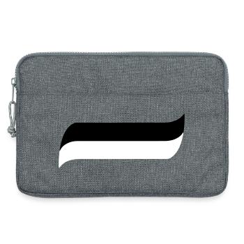Siyah Beyaz - Laptoptasche 13" - Grau meliert - Vorne