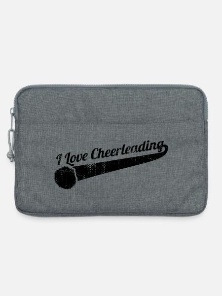 Cheerleading Liebe - Laptoptasche 13" - Grau meliert