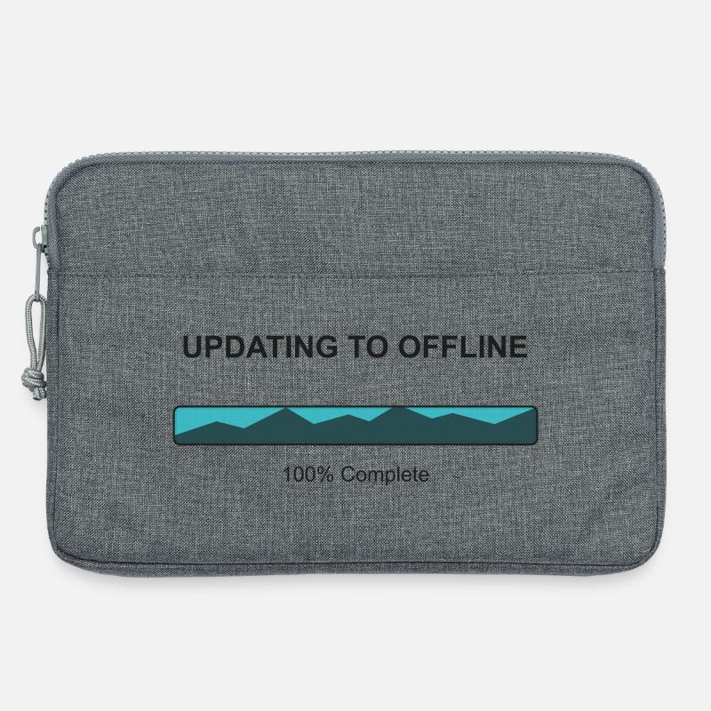 Aktualisieren auf offline - Laptoptasche 13" - Grau meliert