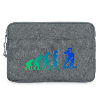 Floorball Love Clear Look for Floorball - Laptop bag 13" - heather grey - Front