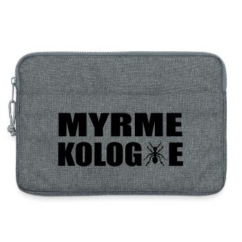 Ameisen Myrmekologie Insekten - Laptoptasche 13" - Grau meliert - Vorne
