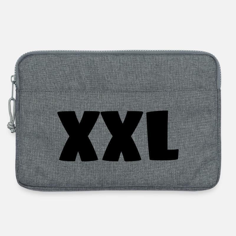 XXL - Laptoptasche 13" - Grau meliert