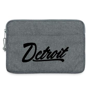 Chemise de Détroit - Sacoche pour ordinateur portable 13 pouces - gris chiné - Devant