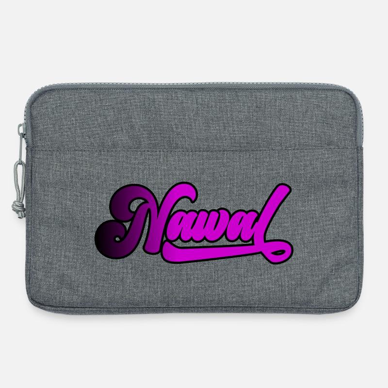 Nawal - Laptoptasche 13" - Grau meliert