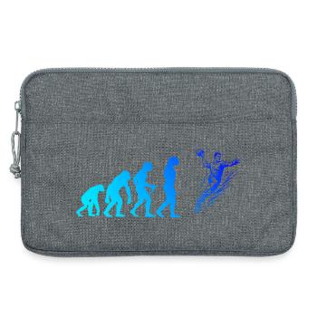 Œuvres propres de handball pour le handball masculin - Sacoche pour ordinateur portable 13 pouces - gris chiné - Devant