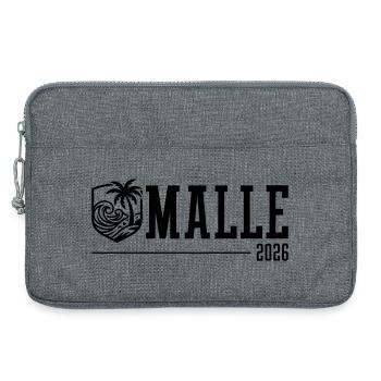 Malle 2026 Palm Trees Beach Mallorca - Sacoche pour ordinateur portable 13 pouces - gris chiné - Devant