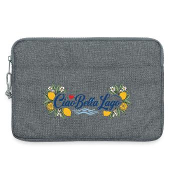 Ciao Bella Lago Zitronen - Laptoptasche 13" - Grau meliert - Vorne