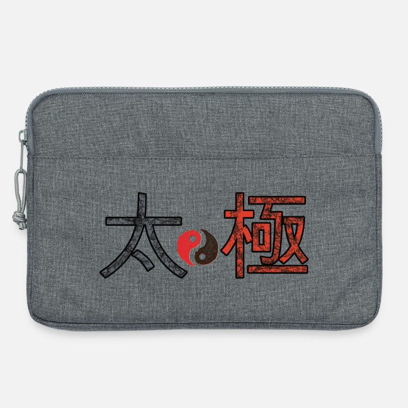 Tai-chi - Laptoptasche 13" - Grau meliert