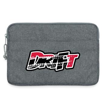Drift Motorsport - Sacoche pour ordinateur portable 13 pouces - gris chiné - Devant