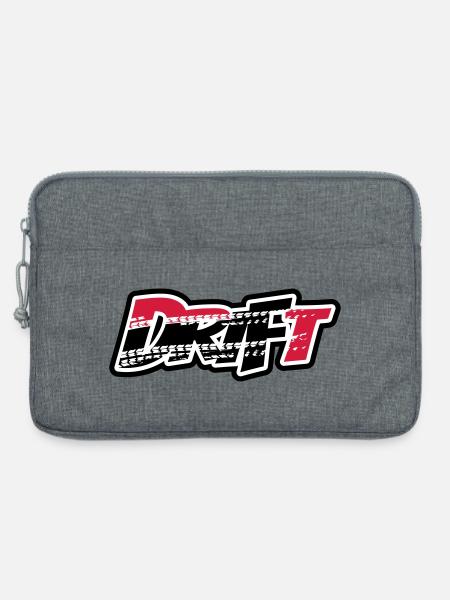 Drift Motorsport - Laptoptasche 13" - Grau meliert