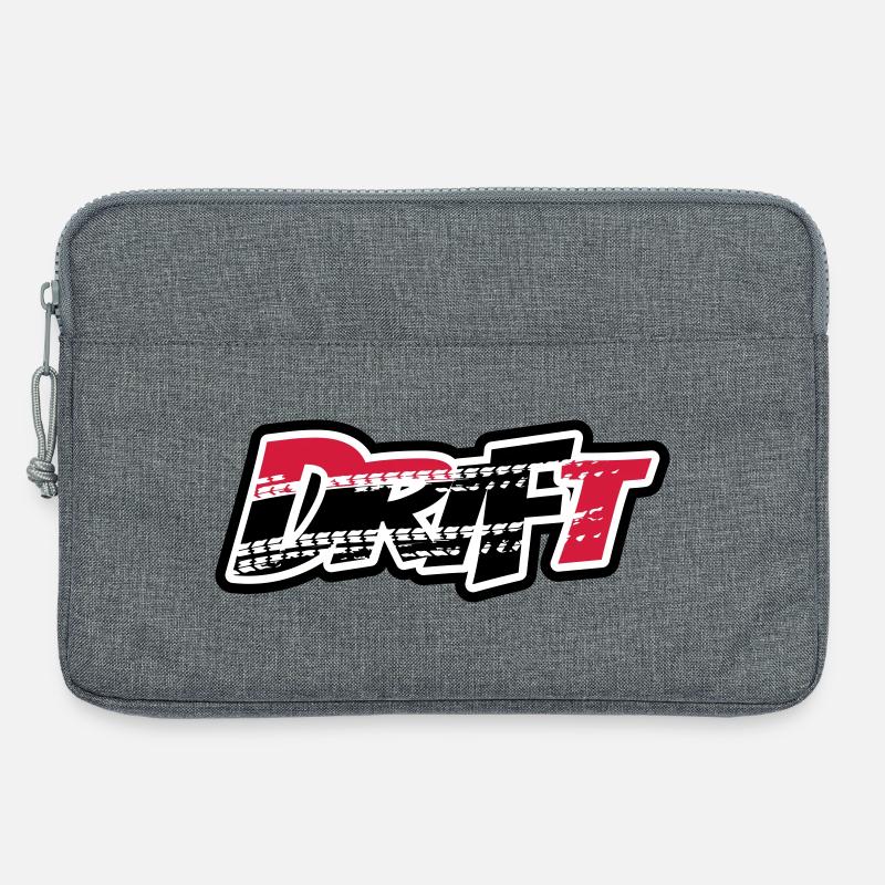 Drift Motorsport - Laptoptasche 13" - Grau meliert