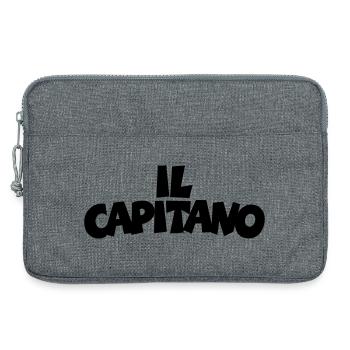 Il Capitano - Laptop bag 13" - heather grey - Front