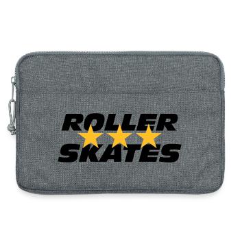 Roller Skates - Laptoptasche 13" - Grau meliert - Vorne