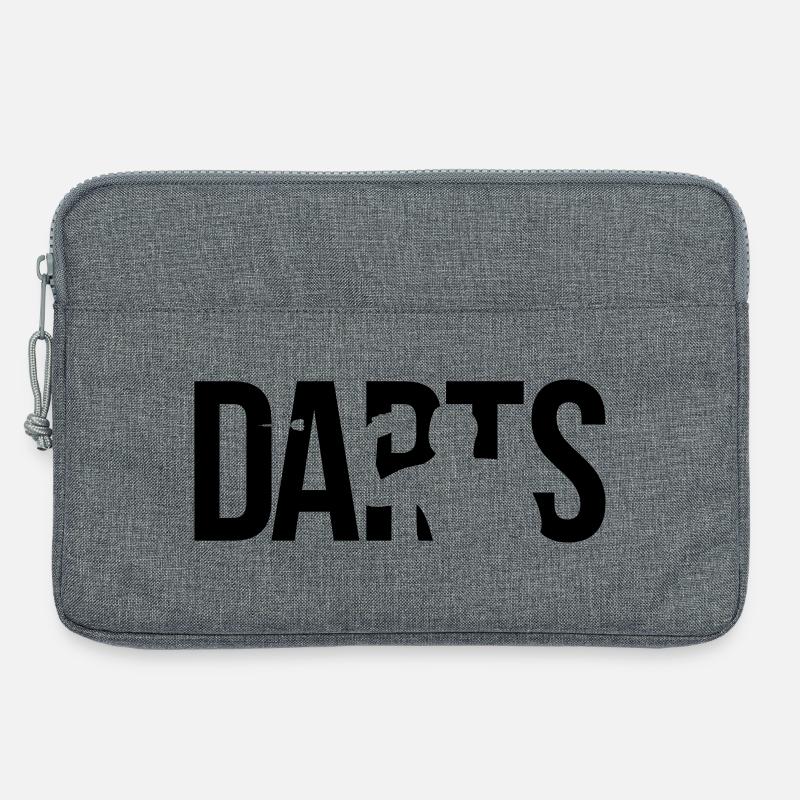 darts - Laptoptasche 13" - Grau meliert
