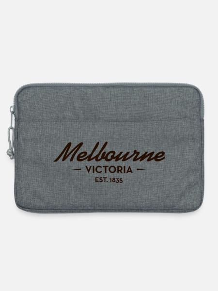 Melbourne Victoria Est. 1835 - Laptoptasche 13" - Grau meliert