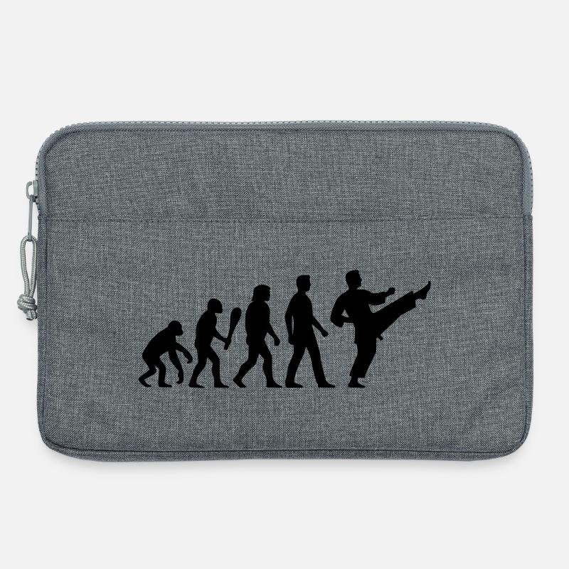 Karate Evolution - Laptop bag 13" - heather grey