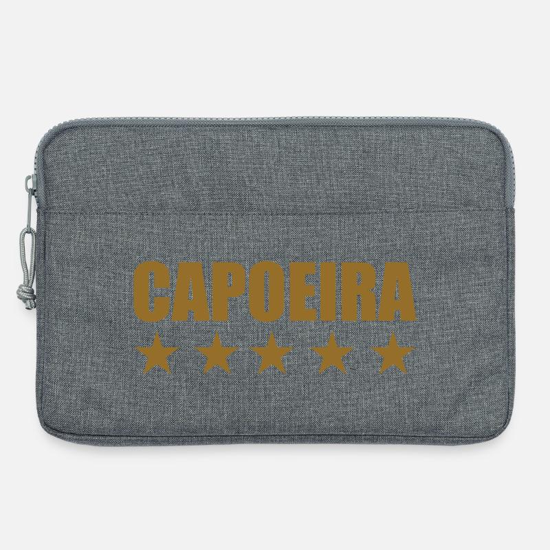 Capoeira - Fighting - Dance - Laptop bag 13" - heather grey