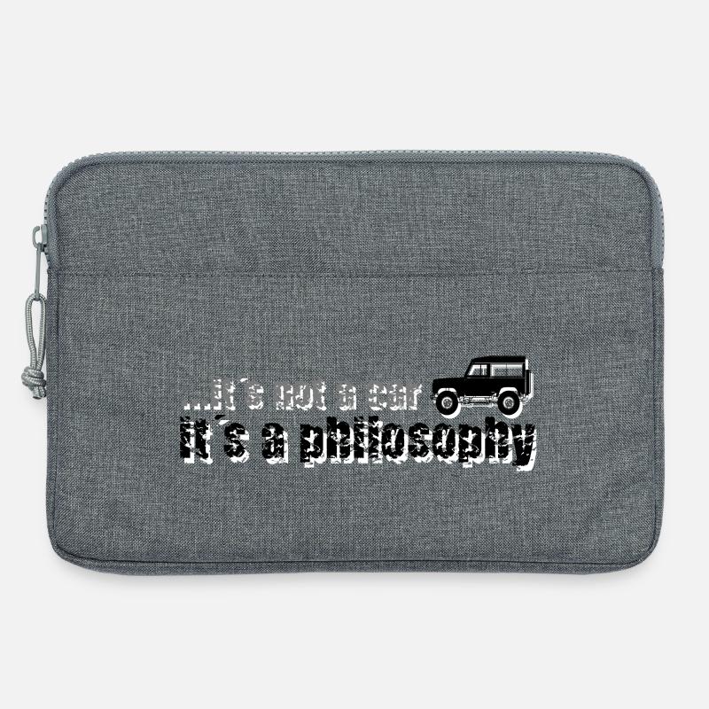 Philosophy Defender - Laptop bag 13" - heather grey