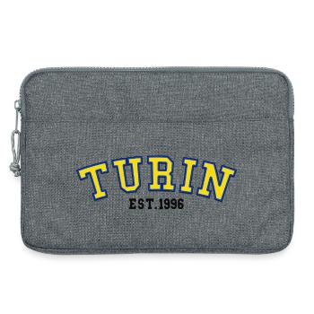 Turin Fondée en 1996 - Sacoche pour ordinateur portable 13 pouces - gris chiné - Devant